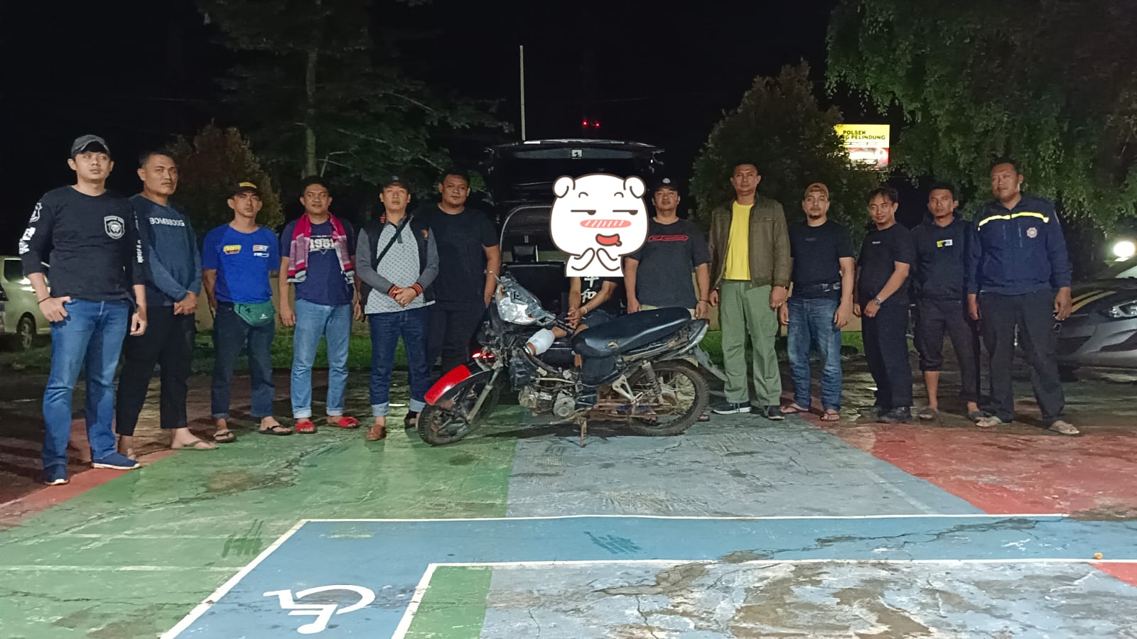 Curi Motor di empat Tempat, Seorang Warga Gunung Pelindung di tangkap Polres Lamtim